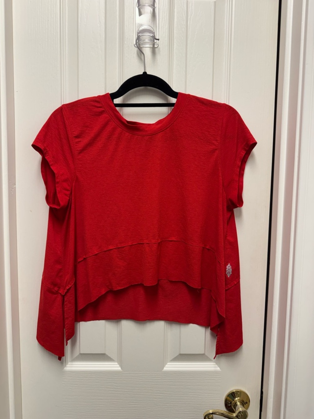 Red Free people movement Top size M